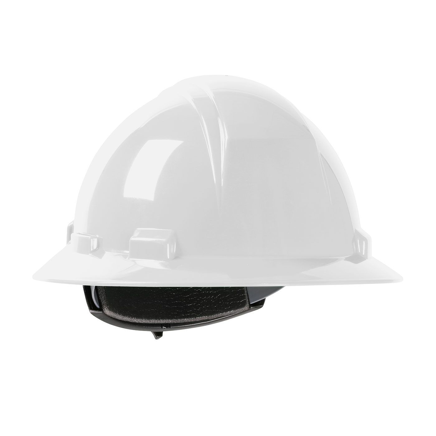 280-HP261R PIP® Dynamic Kilimanjaro™ Full Brim Hard Hat with HDPE Shell, 4-Point Textile Suspension and Wheel Ratchet Adjustment- White